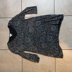 J Jill Oversized Floral Tunic/Dress